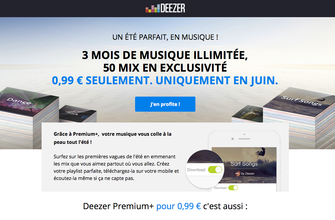 Deezer battles Apple Music by offering 3 months premium for 99p - Music ...