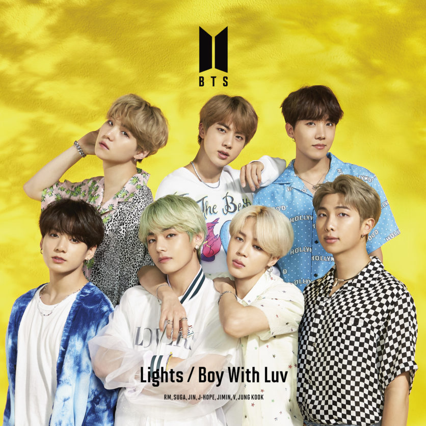 BTS ship over a million physical copies of Japaneselanguage single Lights/Boy With Luv in Japan