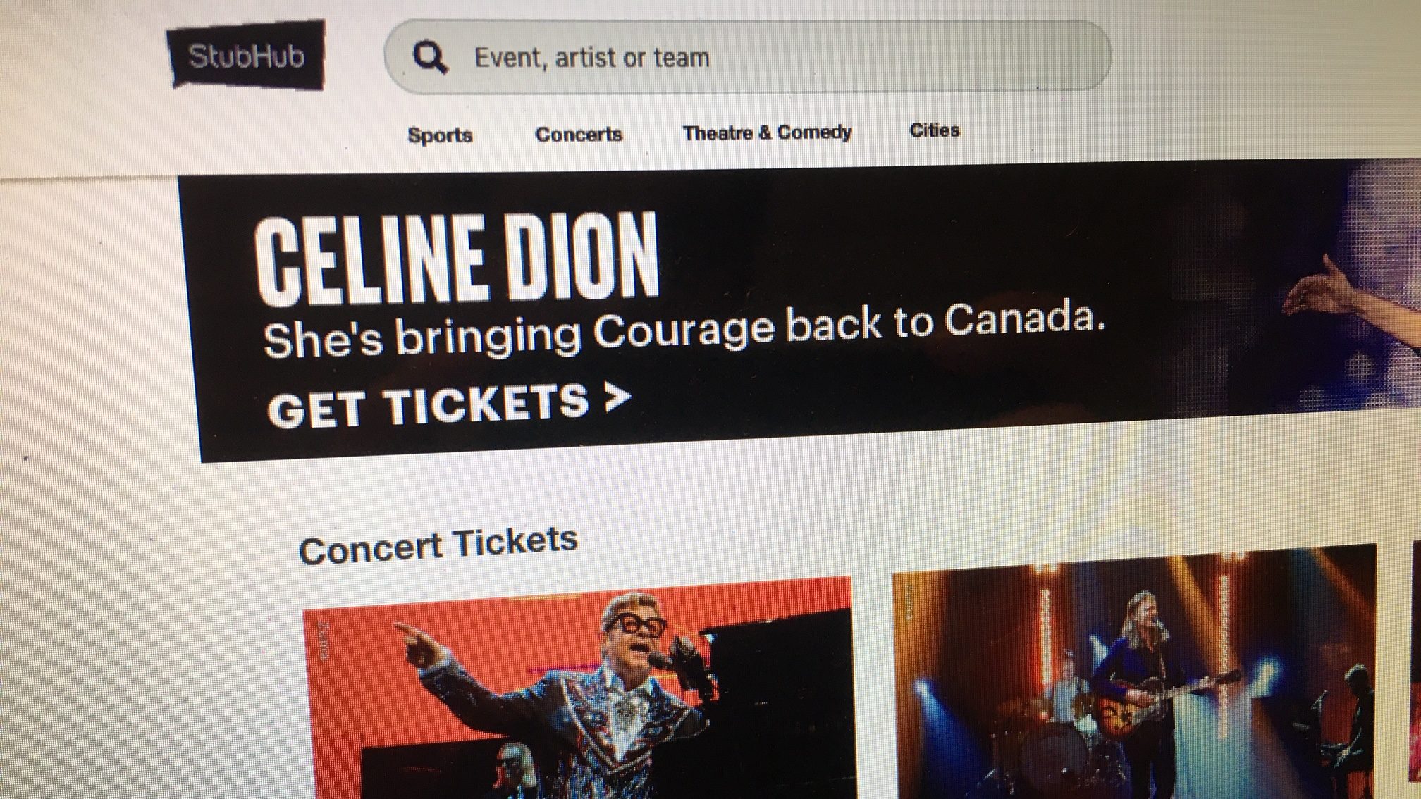 Stubhub celine on sale