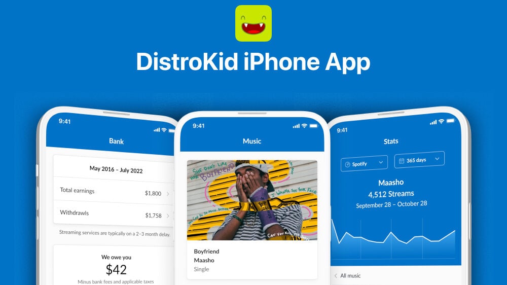 Diy audio distributor DistroKid launches cell application