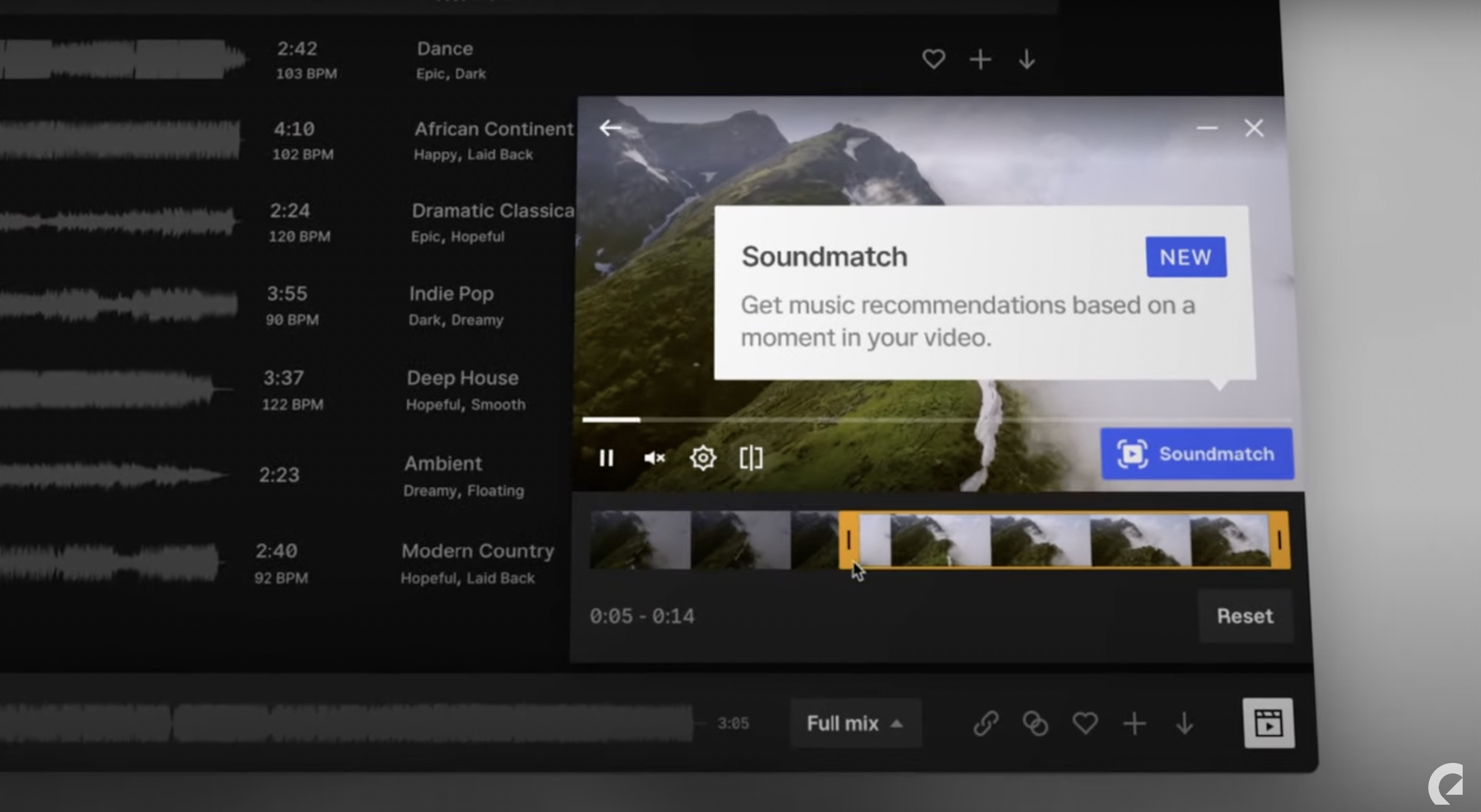 Soundmatch Epidemic Sound unveils ‘Soundmatch’ AI-powered music discovery tool for ...