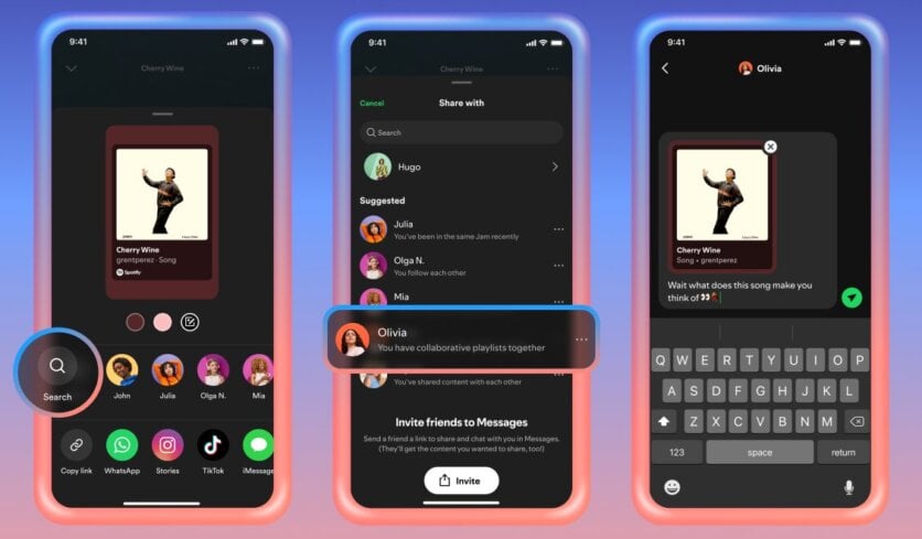Slide into Spotify's DMs: Platform launches in-app messaging to boost content sharing - Music Business Worldwide