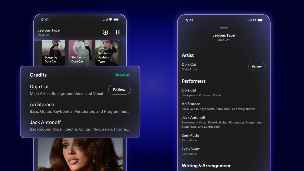 Spotify rolls out expanded song credits, previews new ‘SongDNA’ and ‘About the song’ features for Premium users