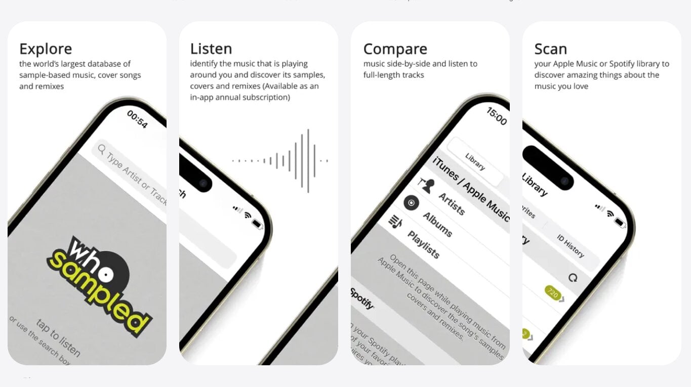 Spotify acquires song sample and remix database WhoSampled
