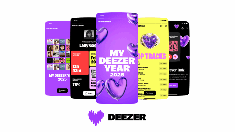 Deezer users globally averaged 122.8 hours of music listening over the past year