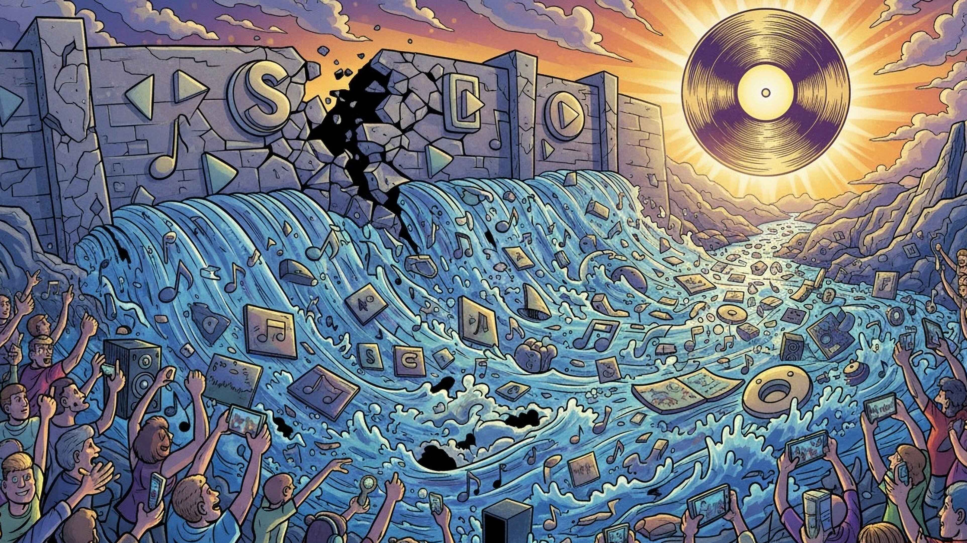 Music streaming platforms now host quarter of a BILLION tracks. Where does it end?