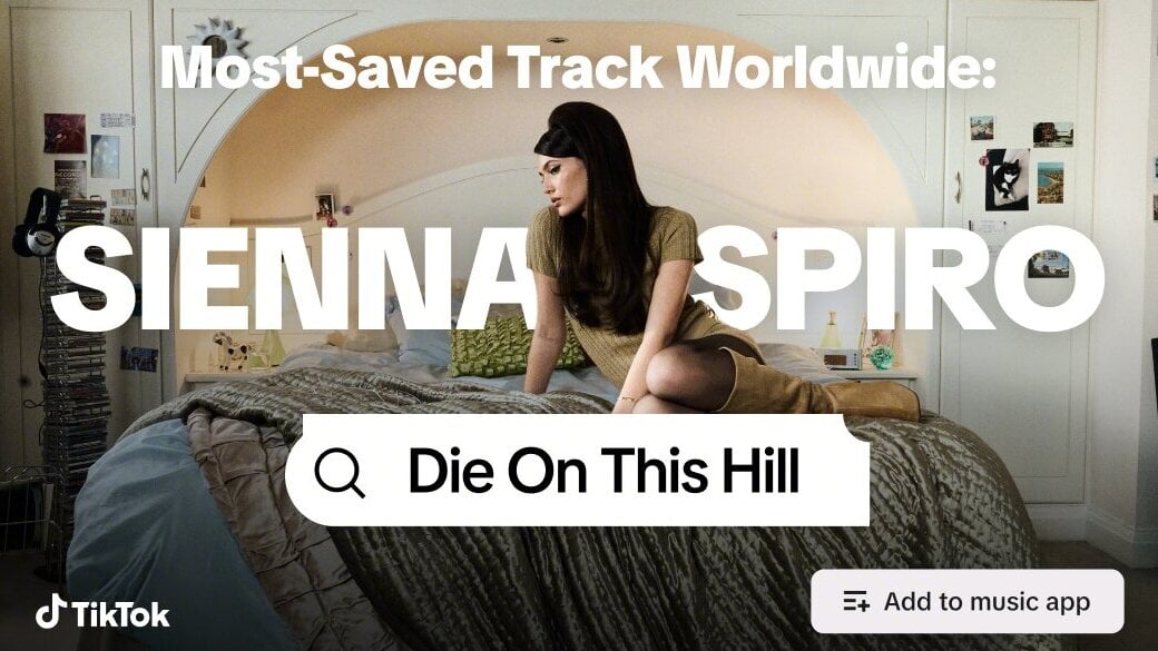 TikTok’s Add to Music App tool surpasses 6B track saves in the past year