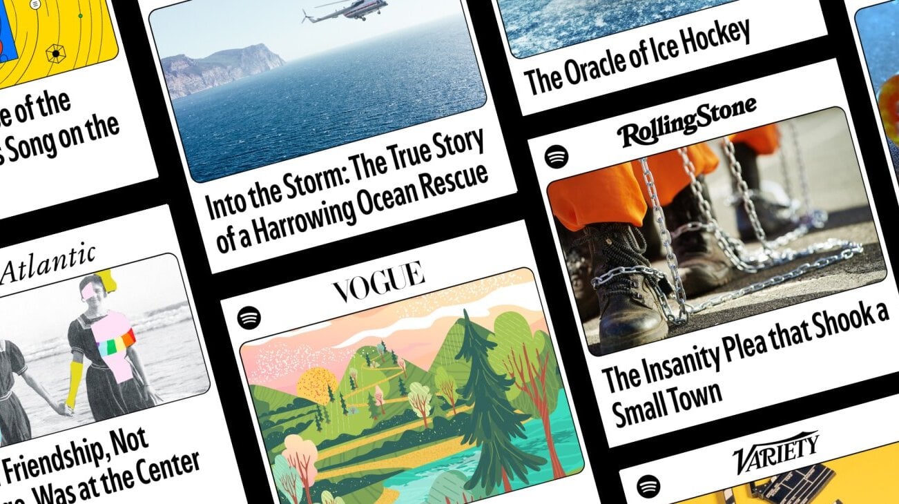 Spotify Debuts 650+ Narrated Articles from Rolling Stone, The Atlantic, and Vogue