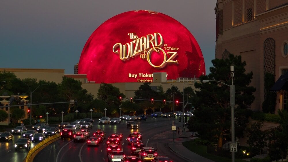Sphere Entertainment Posts $386.4M Q1 Revenue, Up 38% on Vegas Shows and Wizard of Oz