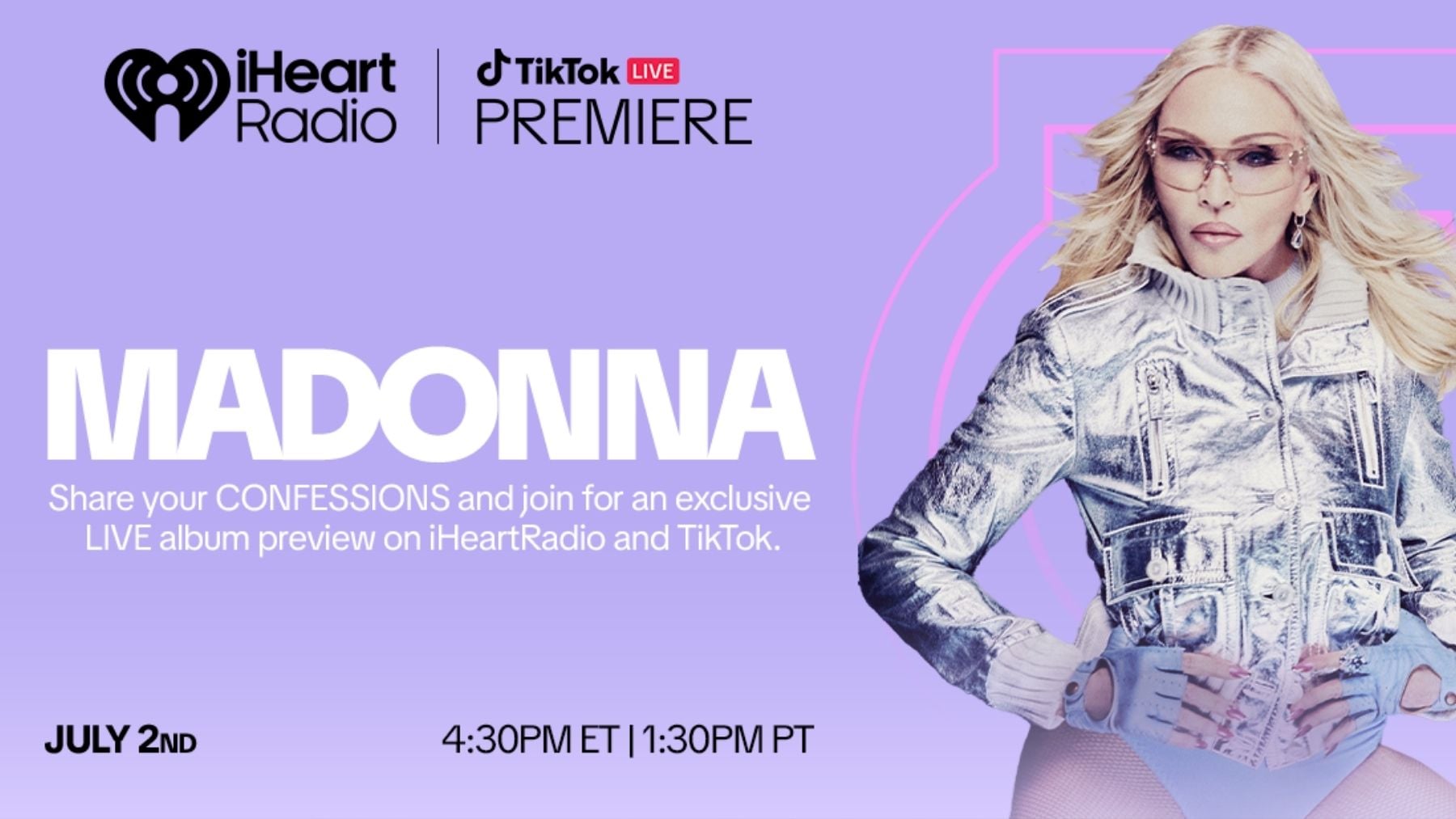 TikTok turns Madonna’s Confessions II launch into a global LIVE event, two physical pop-ups, and an in-app fan hub