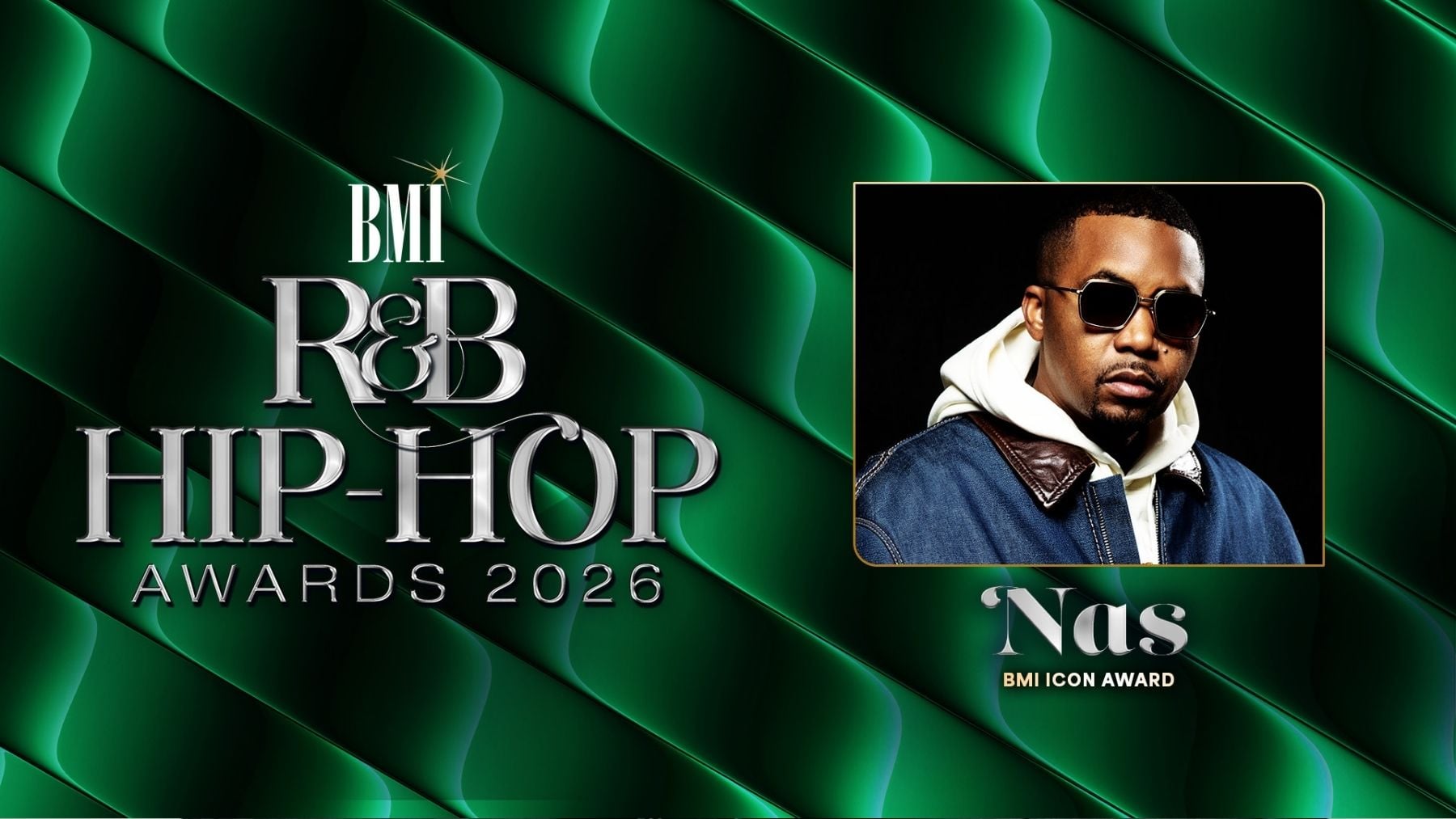 Nas to receive BMI Icon Award at the 2026 BMI R&B/Hip-Hop Awards