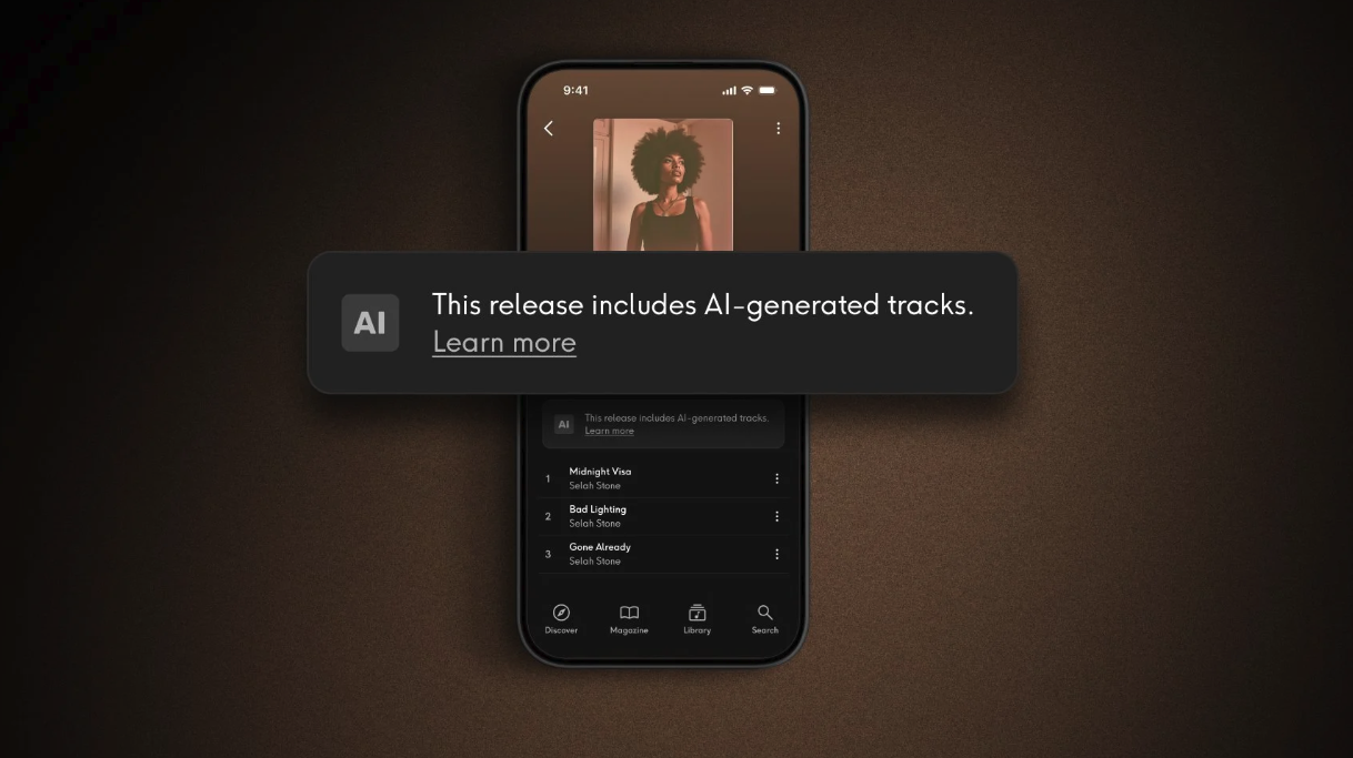 Qobuz Implements AI-Generated Music Tagging Amidst High Fraudulent Stream Rates